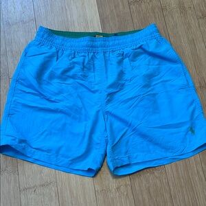 Polo by Ralph Lauren Men's Blue Swim Shorts - Medium